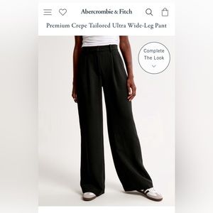 Abercrombie Wide Leg Trousers
